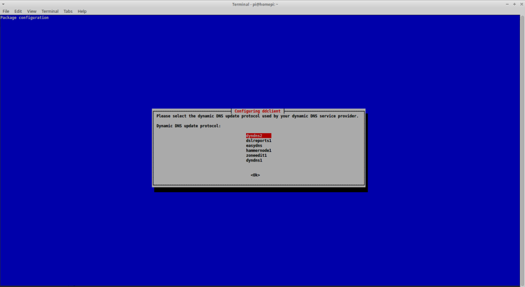 Run a DynDNS client under Raspbian - DynDNS Protocol