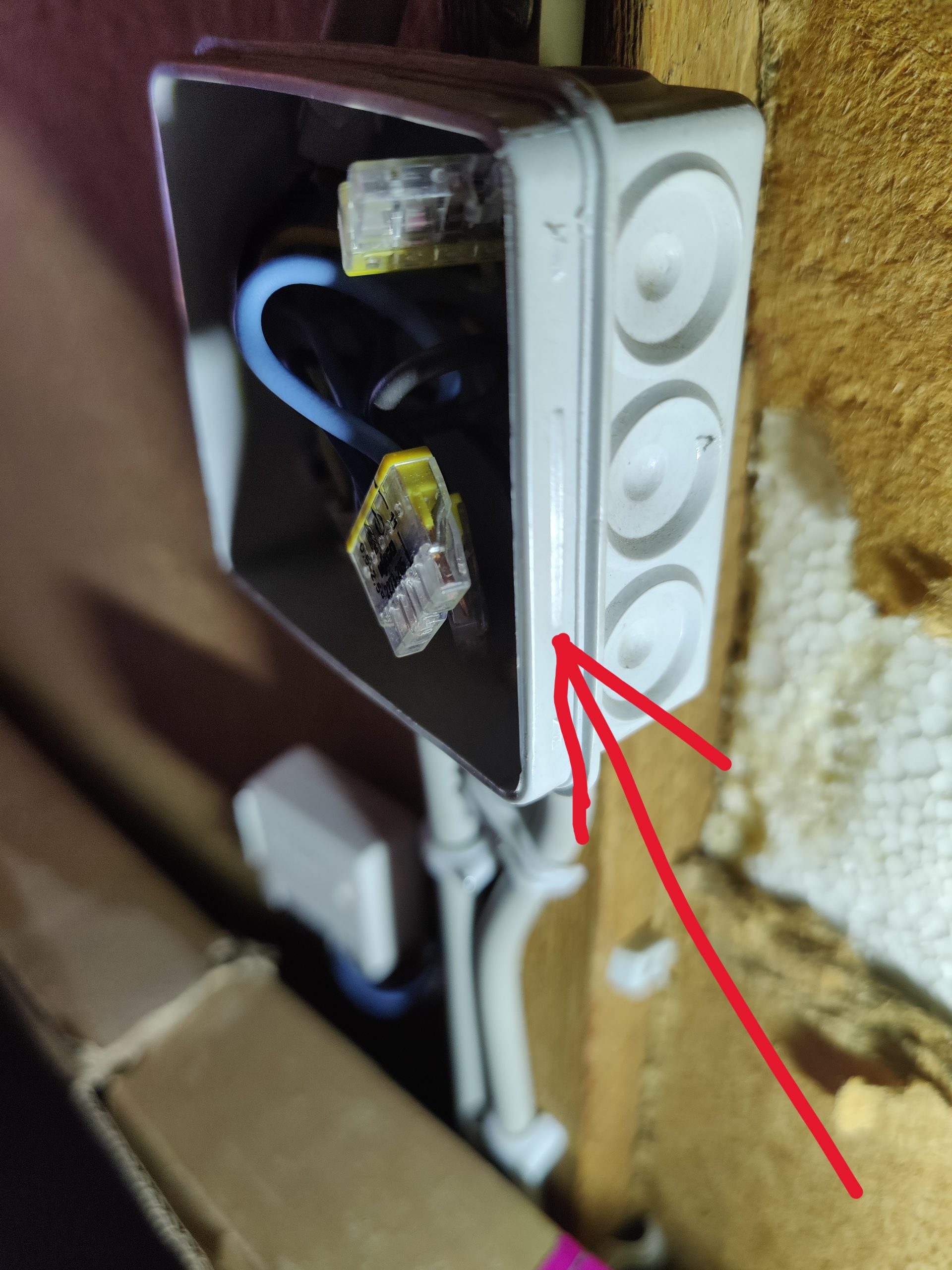 Junction Box Retaining Rip